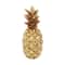 Gold Polystone Traditional Decorative Pineapple , 18" x 7" x 7"